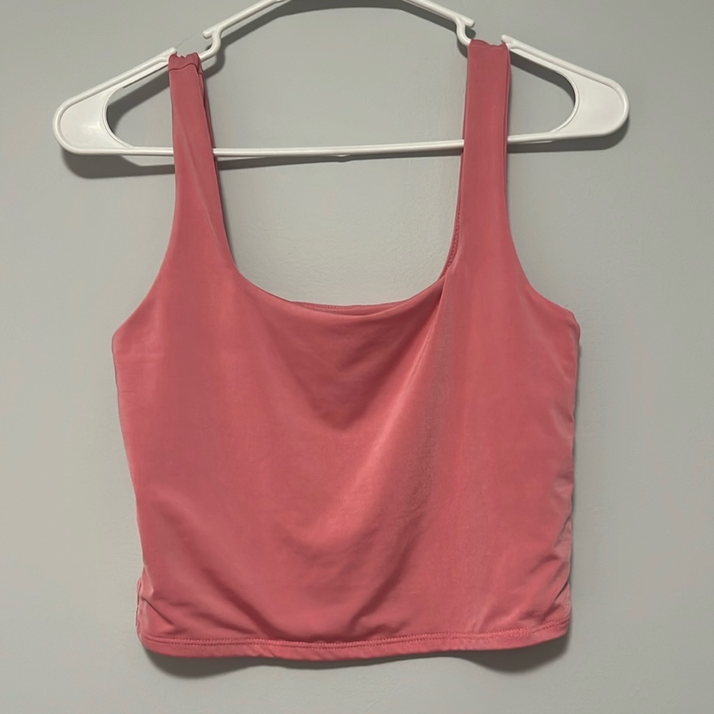 Pink Crop Top
